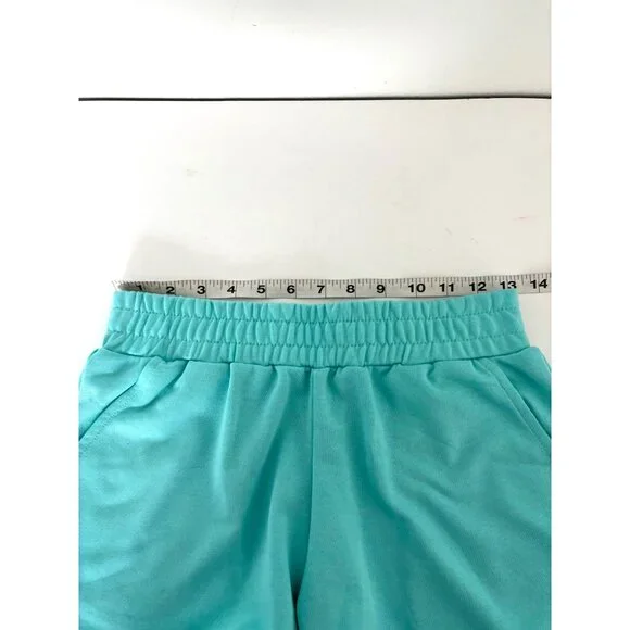 Coquette Soft Girl Lounge Bundle S Summer Ribbed Crop Tops + Sweat Shorts NWT - Picture 8 of 16